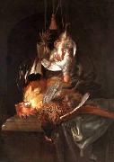 Willem van Aelst Hunting trophies Spain oil painting artist
